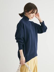 もちやわ モックネックプルオーバー